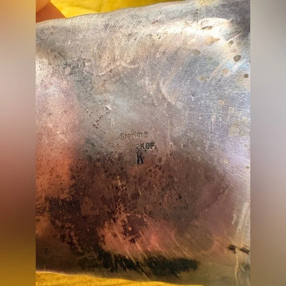 Sterling,  Gf and turquoise Native American belt and Aztec with turquoise - Picture 6 of 12